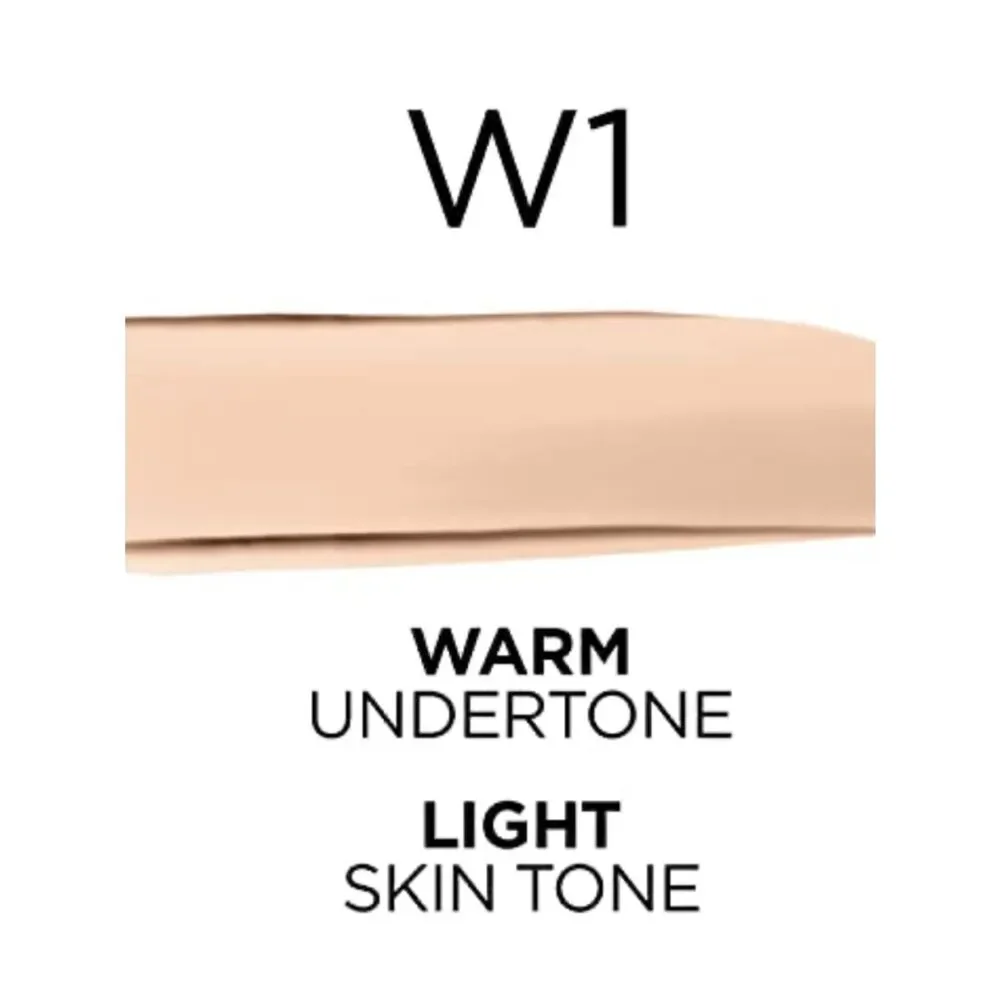 True Match W1 Warm Light Liquid Foundation - Cream Shade